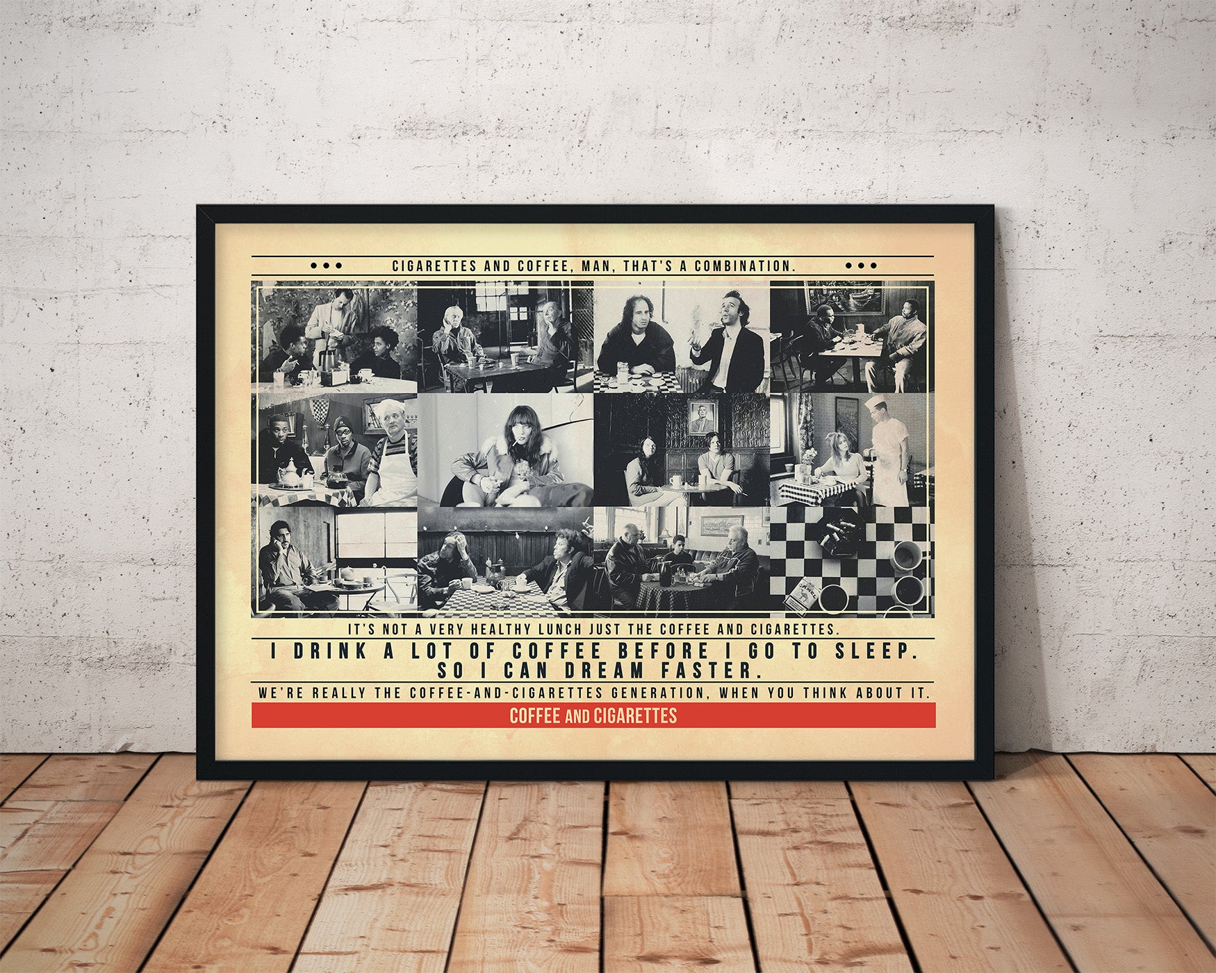 Coffee and Cigarettes Print