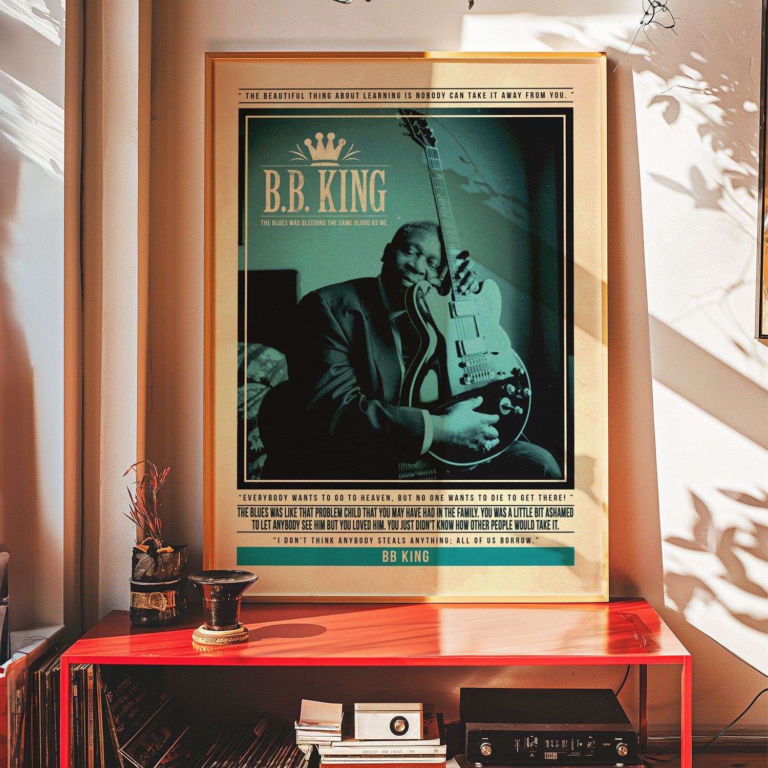 BB King Print