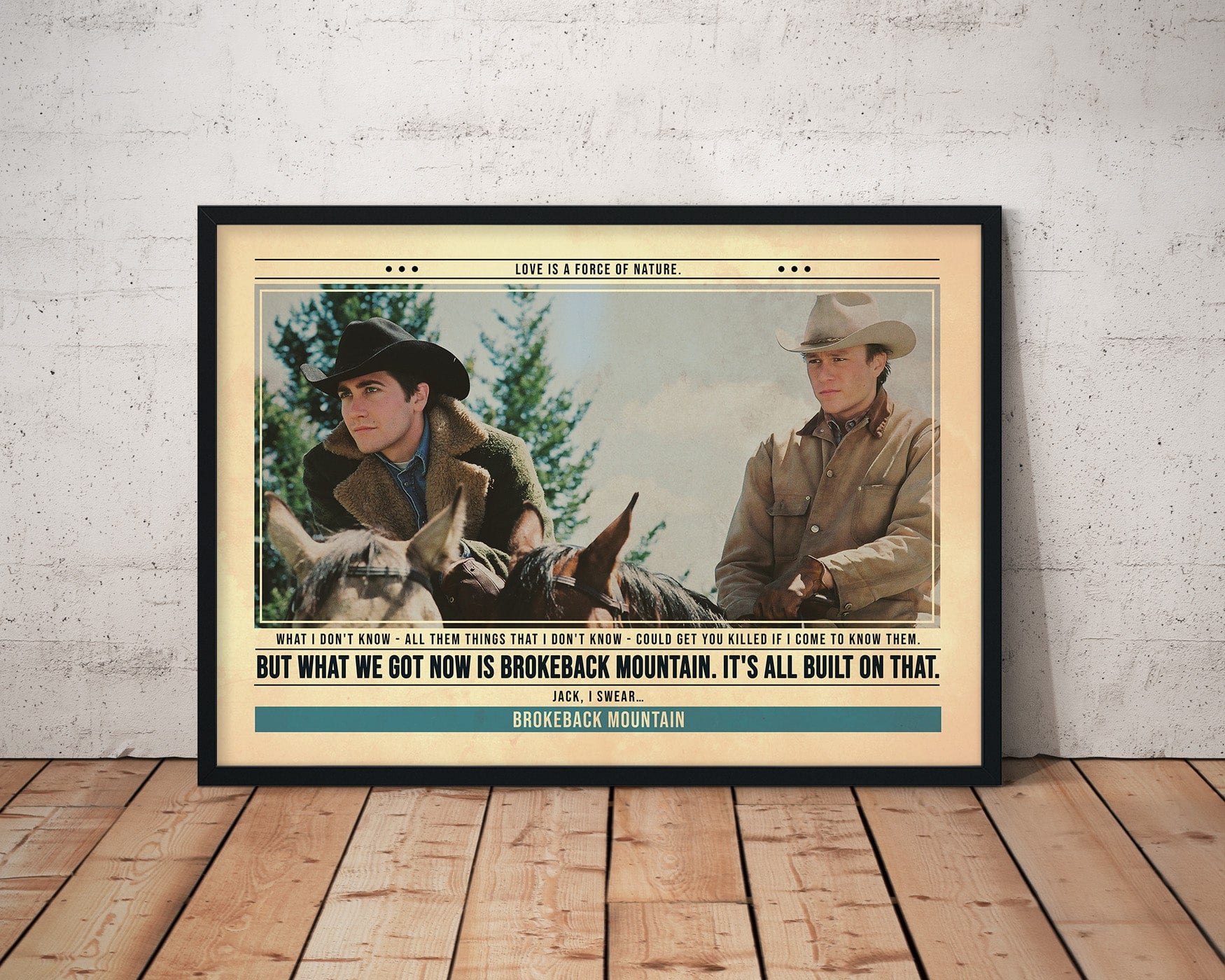 Brokeback Mountain Print