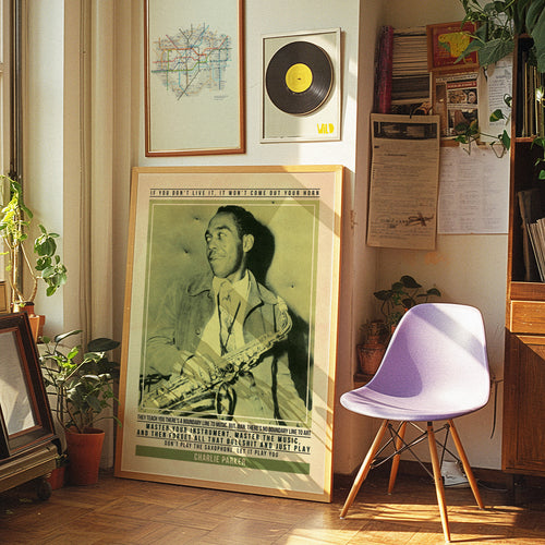 Charlie Parker Kunstdruck