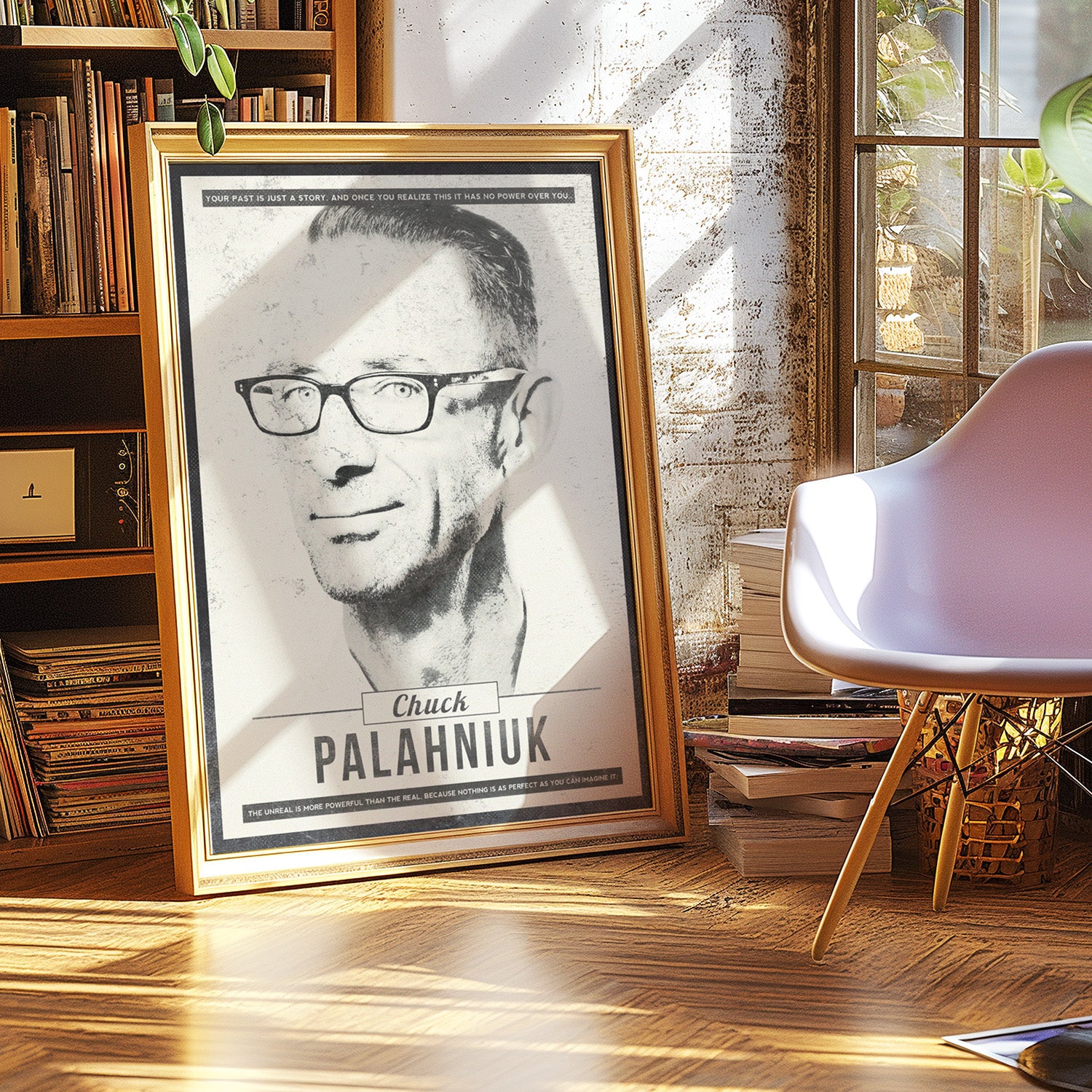 Chuck Palahniuk Print