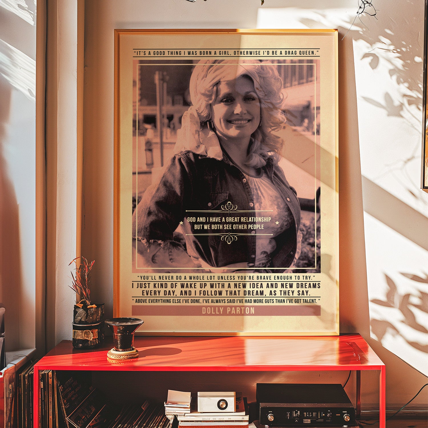 Dolly Parton Wall Art | Country Legend Print