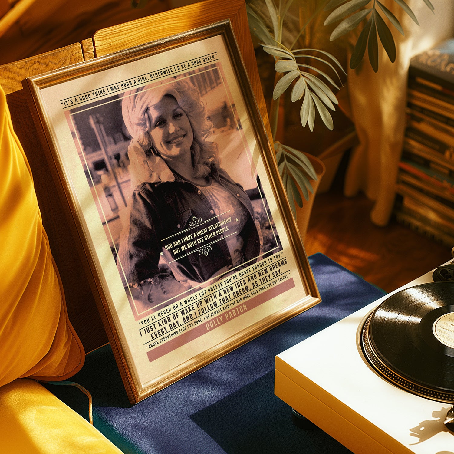 Dolly Parton Wall Art | Country Legend Print