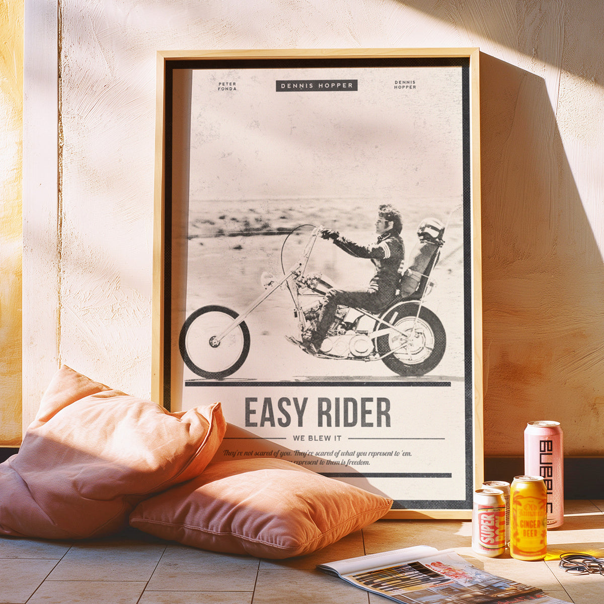 Easy Rider Wall Art | Cult Classic Print – The Hog Art
