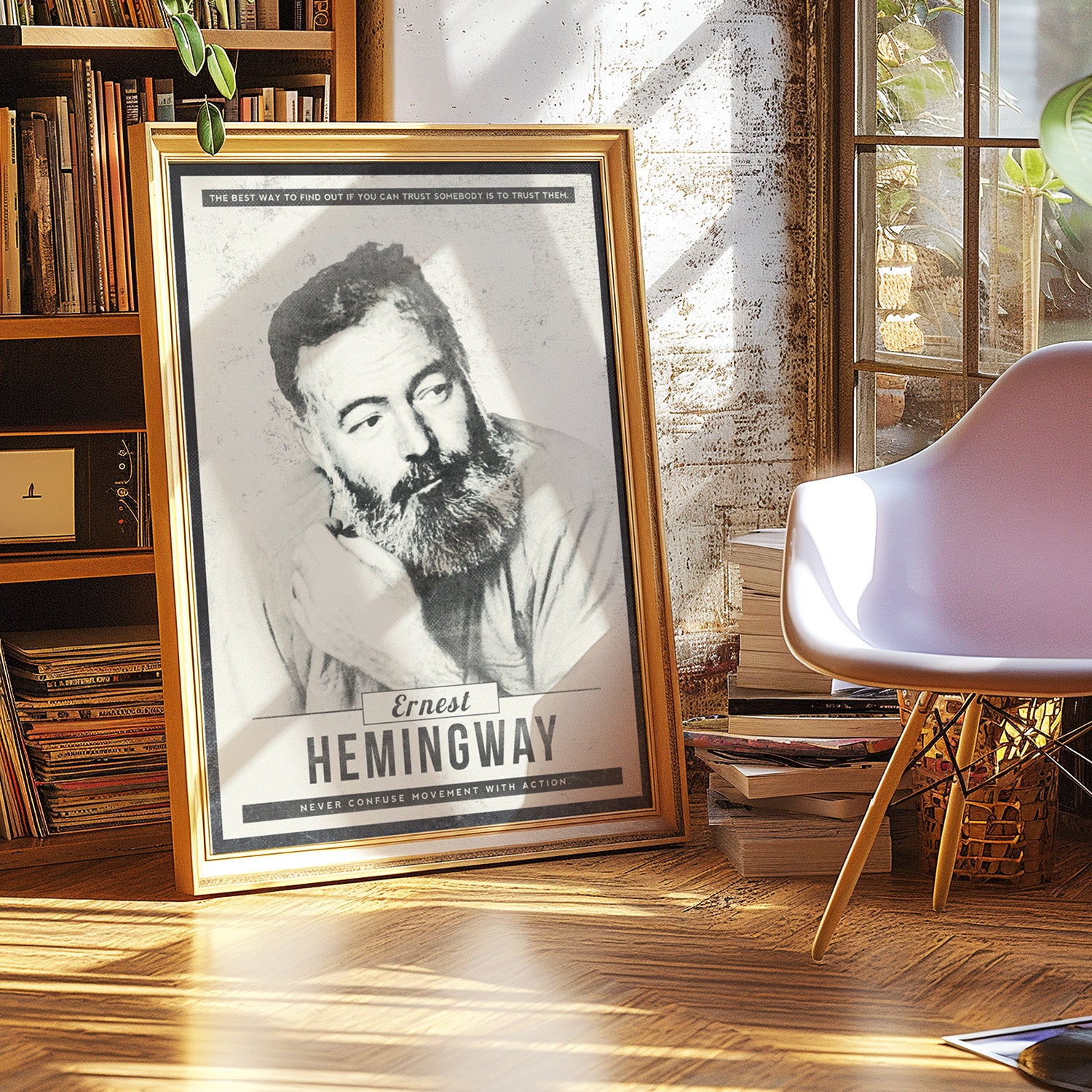 Ernest Hemingway Print