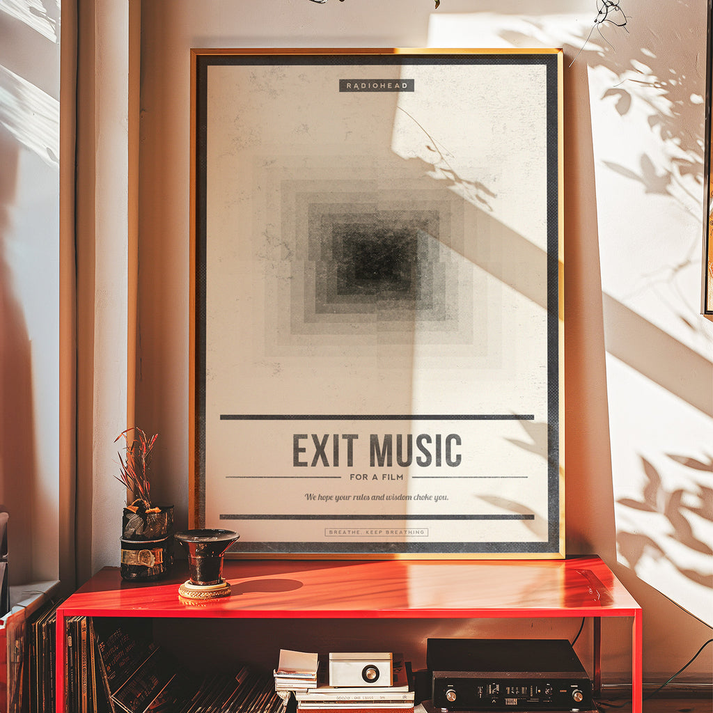 Radiohead Exit Music Print