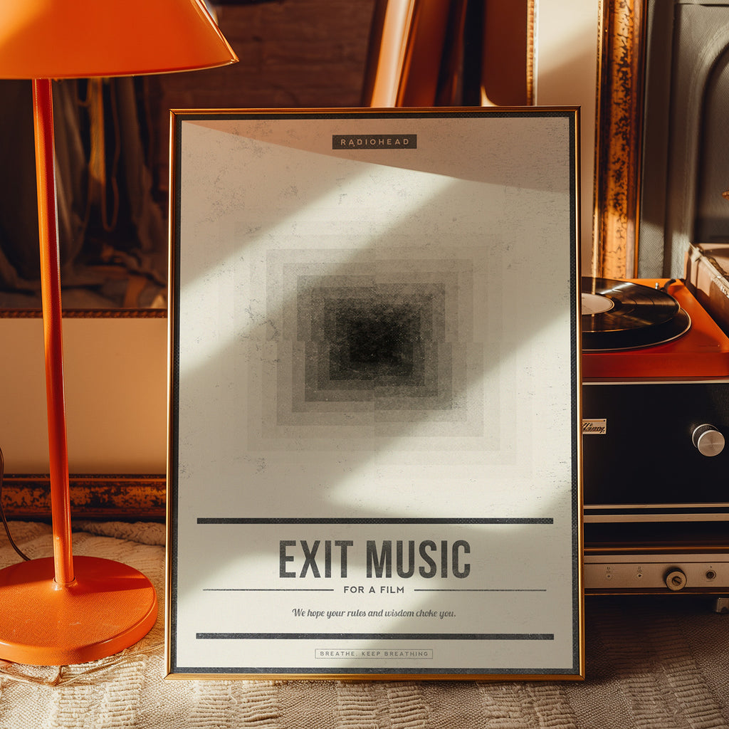 Radiohead Exit Music Print