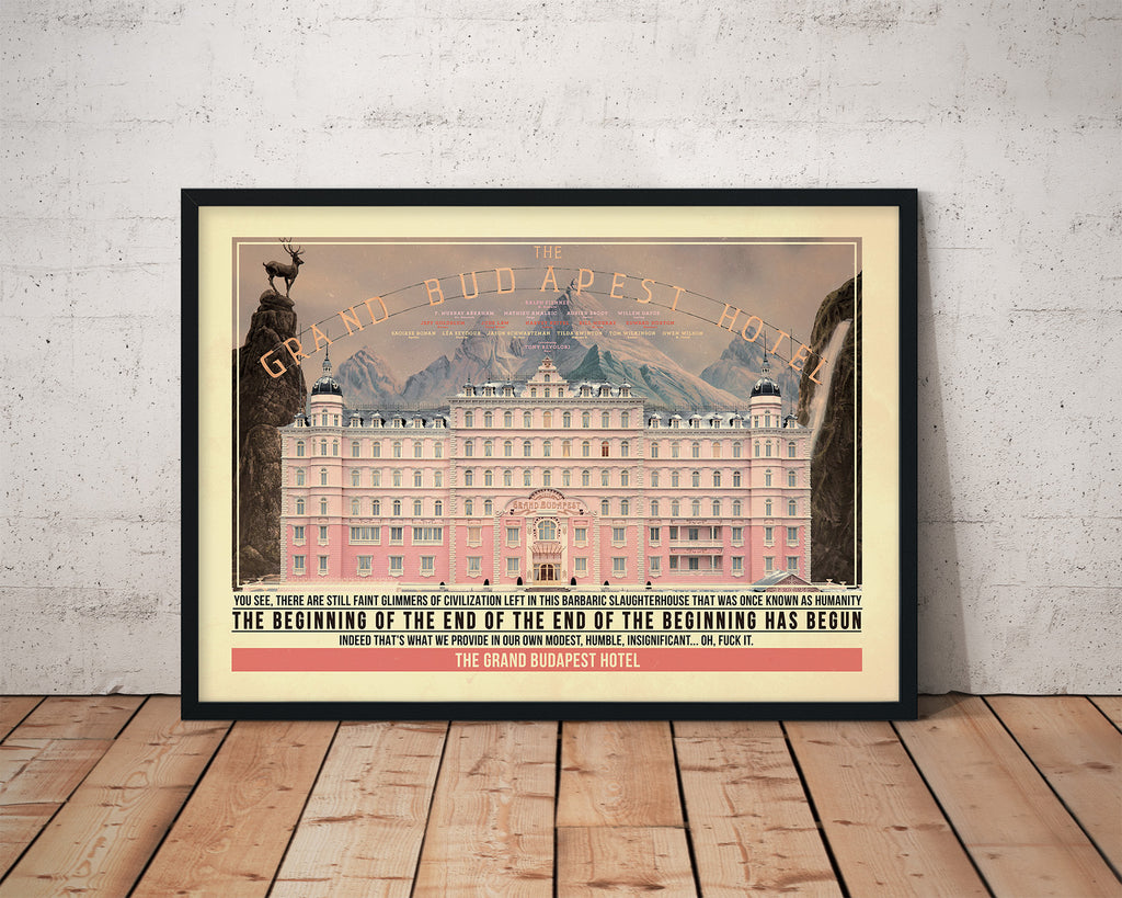 The Grand Budapest Hotel Print