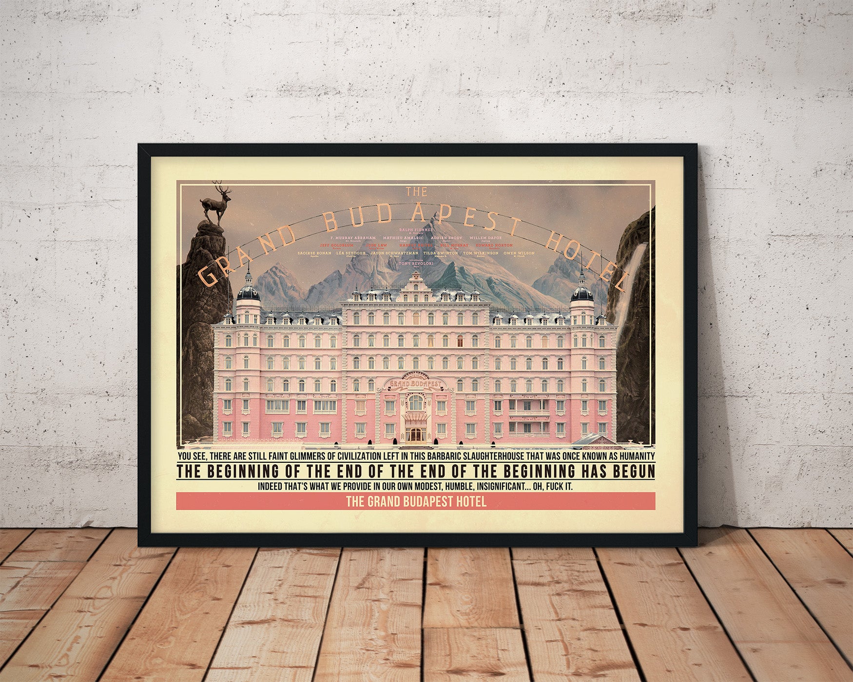 The Grand Budapest Hotel Print