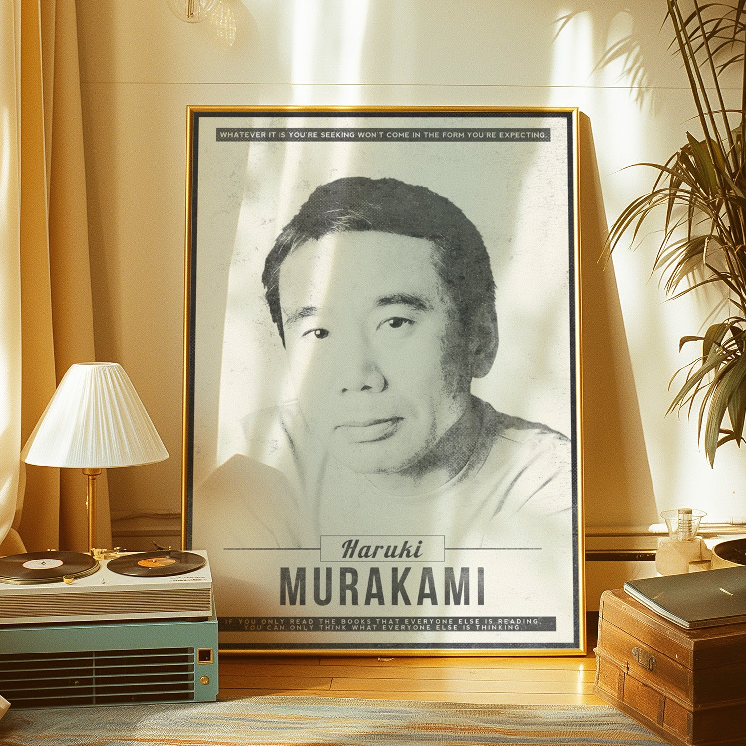 Haruki Murakami Print