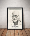 Hayao Miyazaki Print