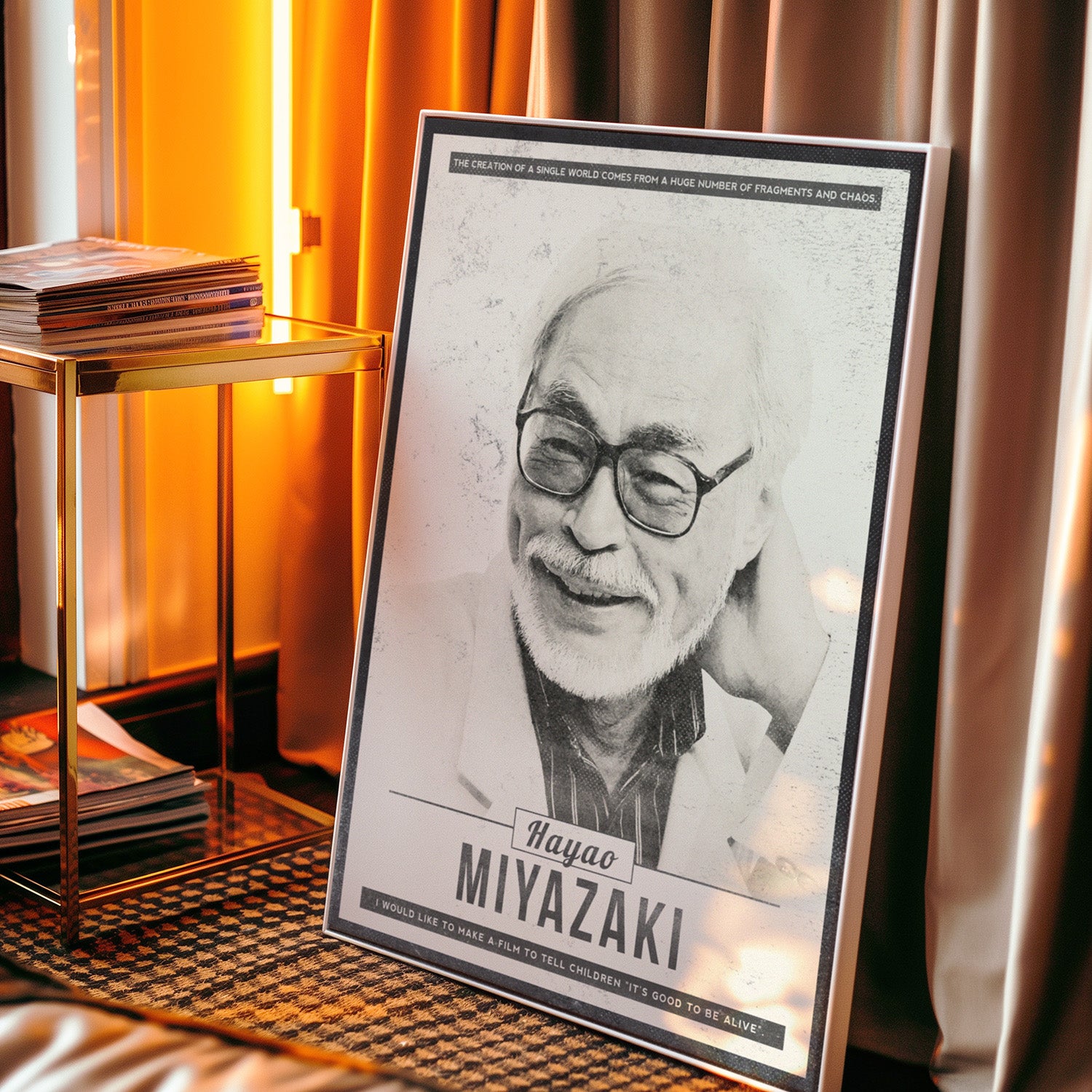 Hayao Miyazaki Print