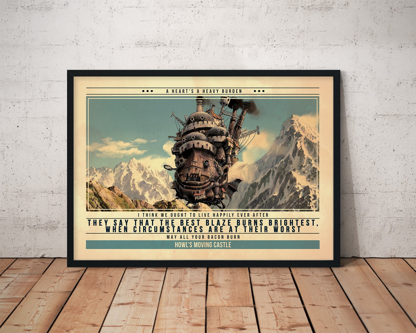 Howl's Moving Castle Print