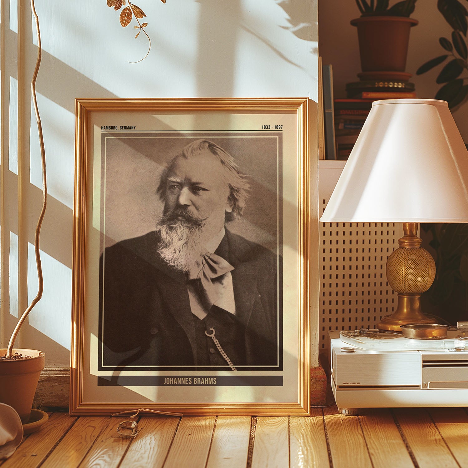 Johannes Brahms Print