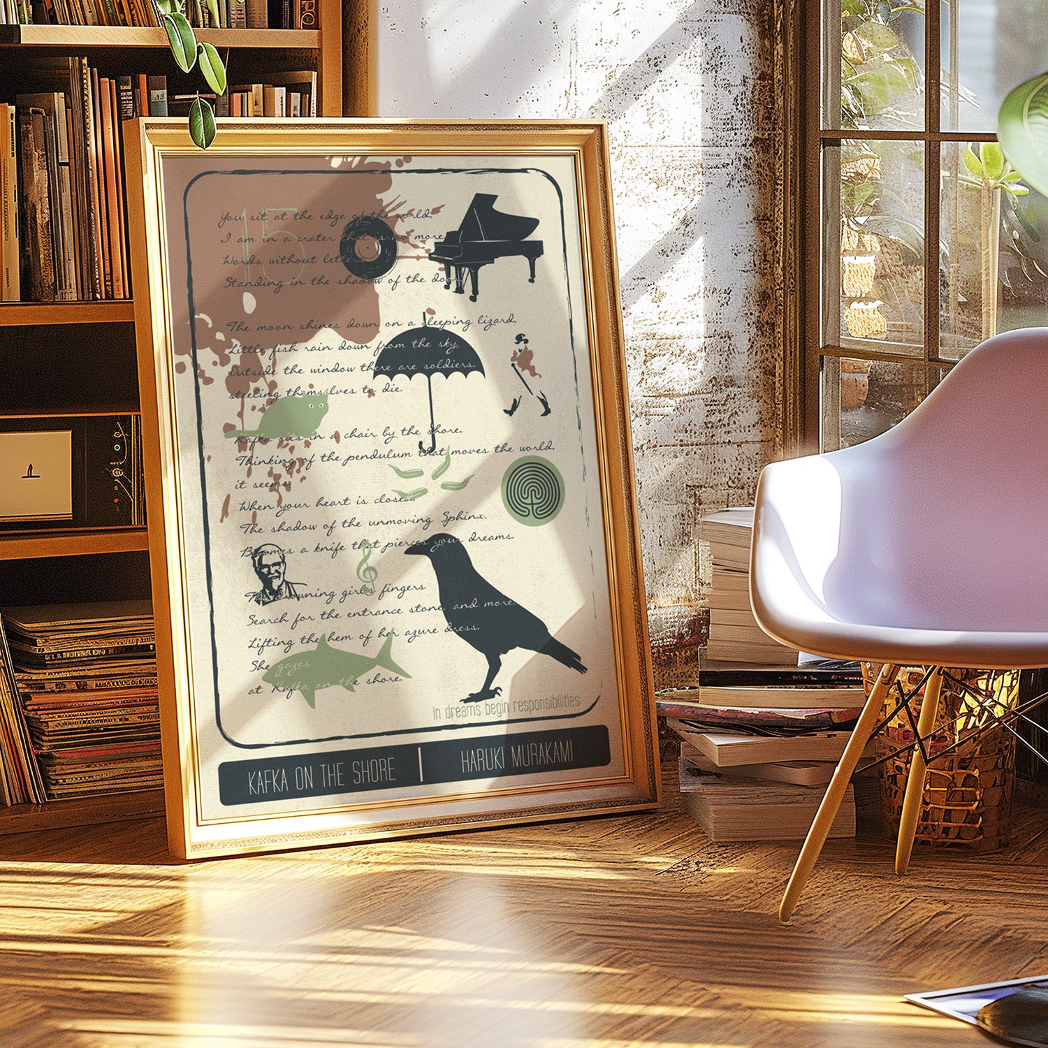 Kafka On The Shore Print