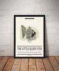 The Little Black Fish Print