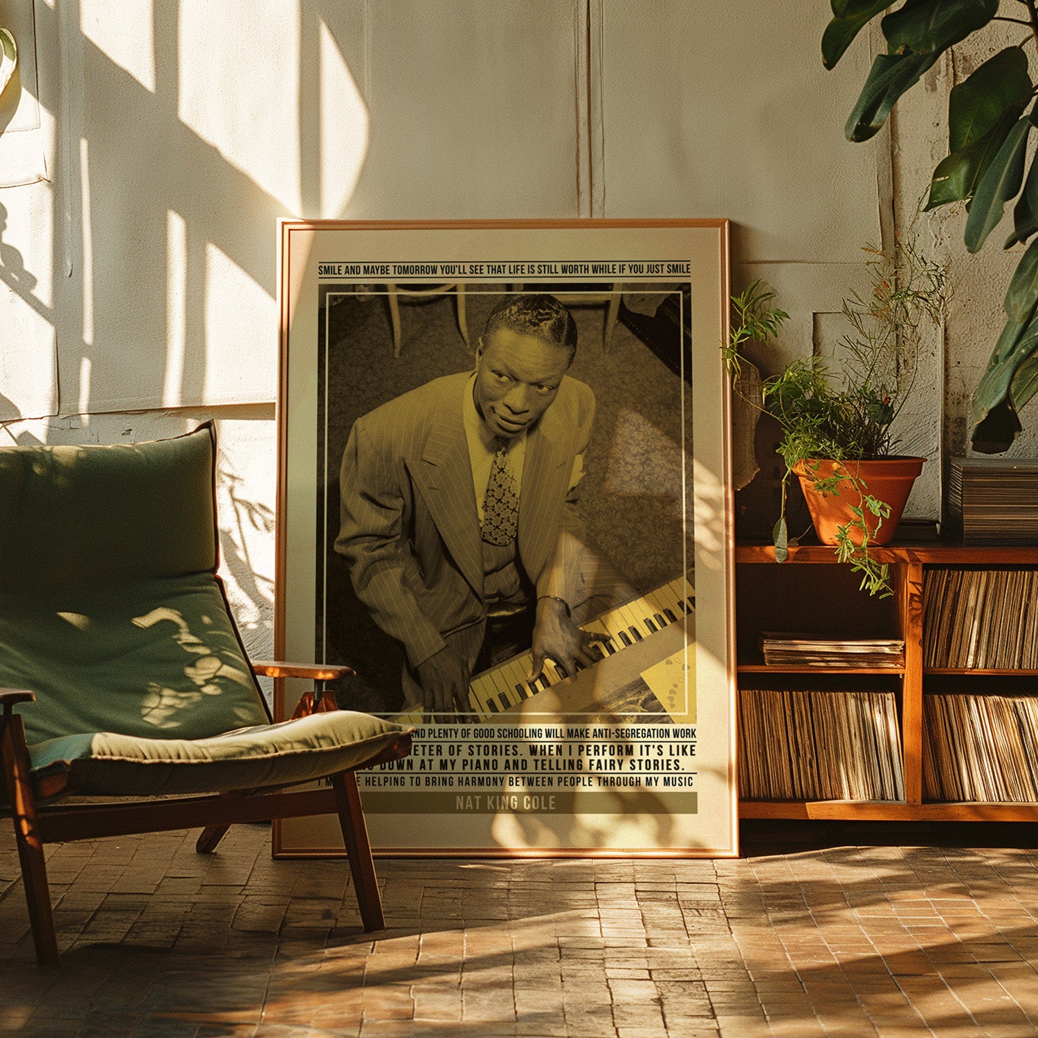 Nat King Cole Print