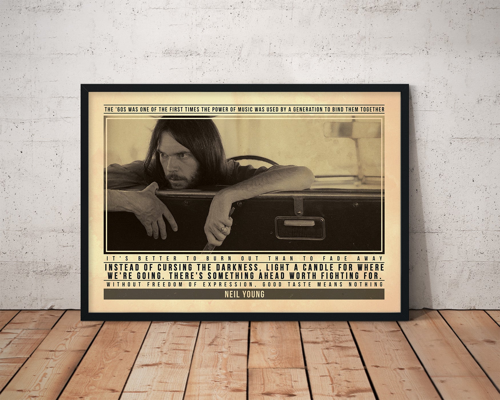 Neil Young Print