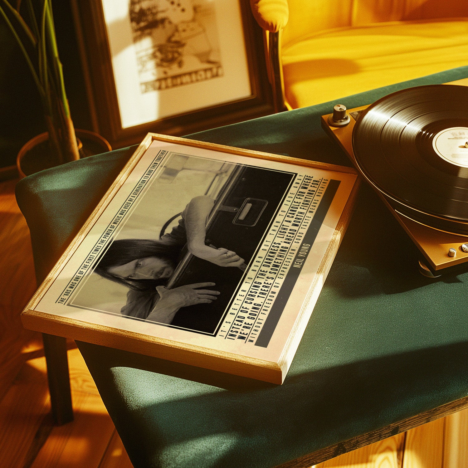 Neil Young Print