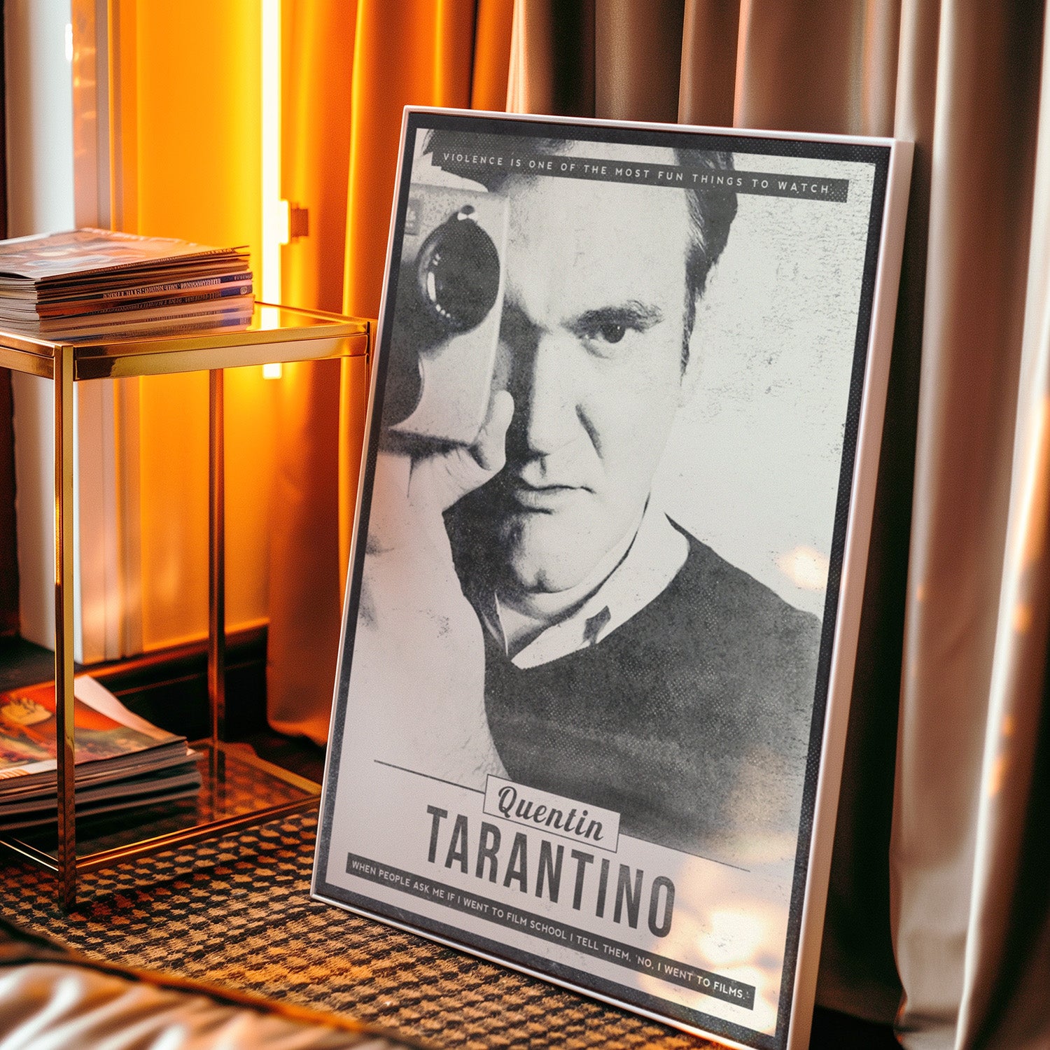 Quentin Tarantino Print