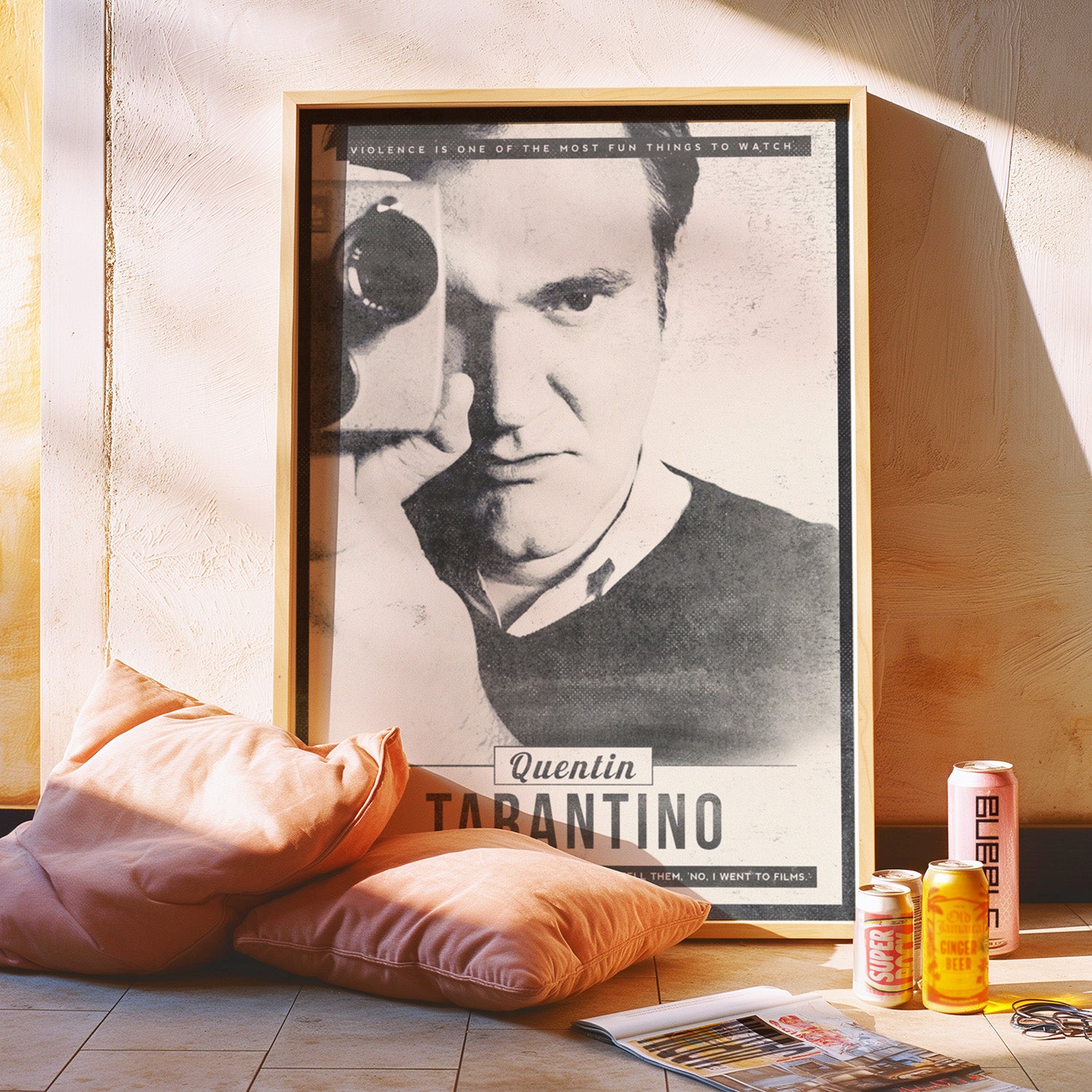 Quentin Tarantino Print