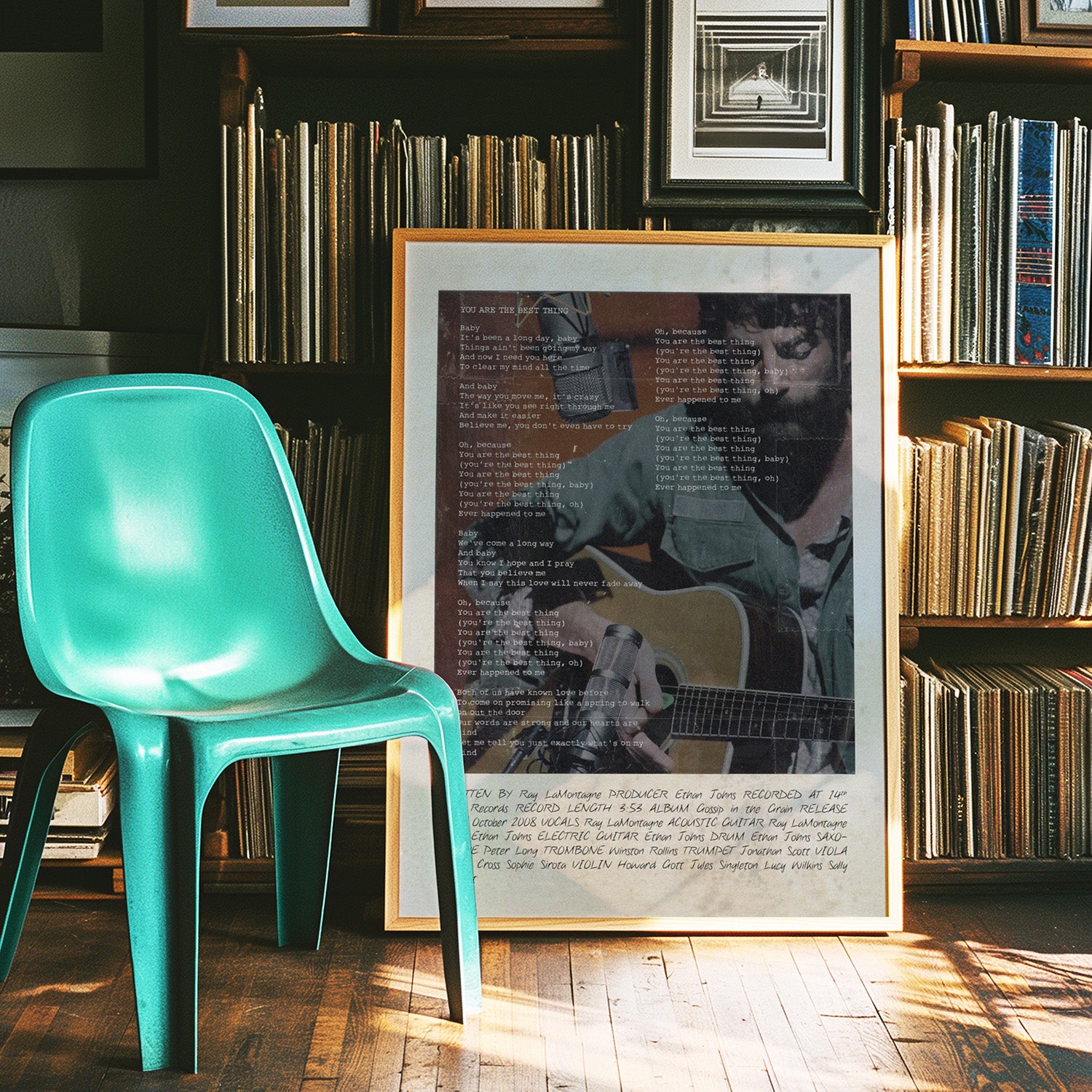 Ray LaMontagne Lyrics Print
