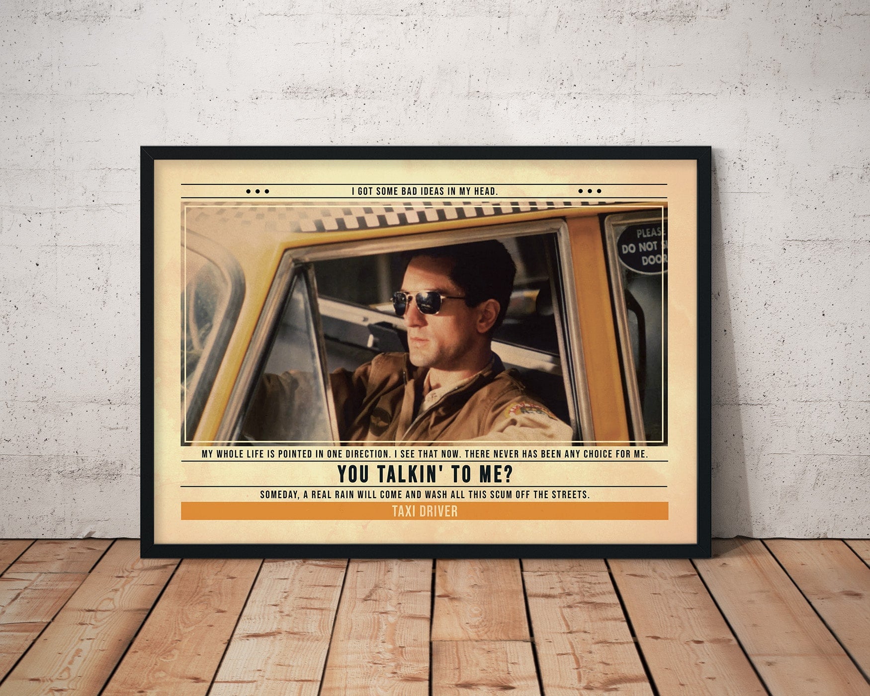 Taxi Driver Print