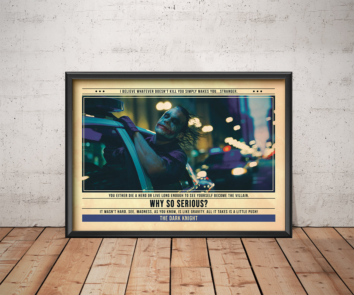 The Dark Knight Movie Print