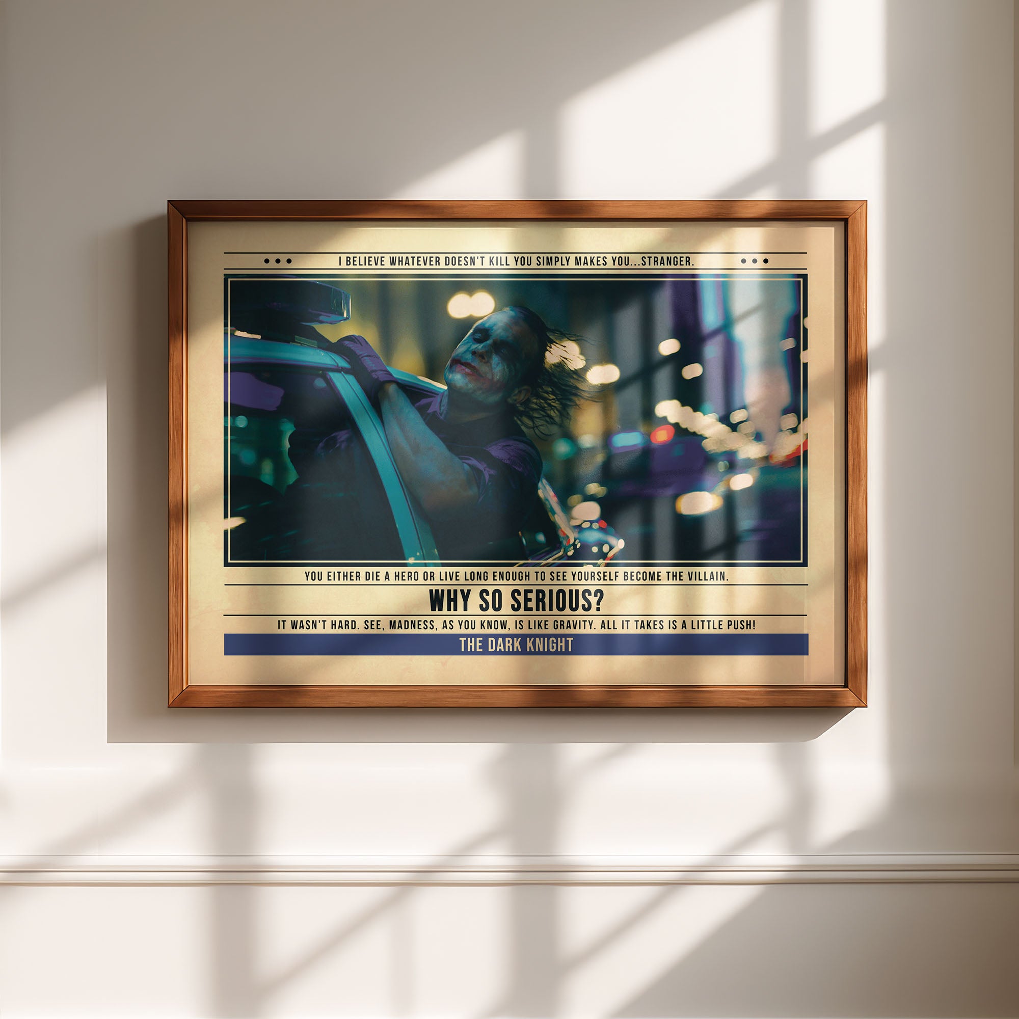 The Dark Knight Movie Print