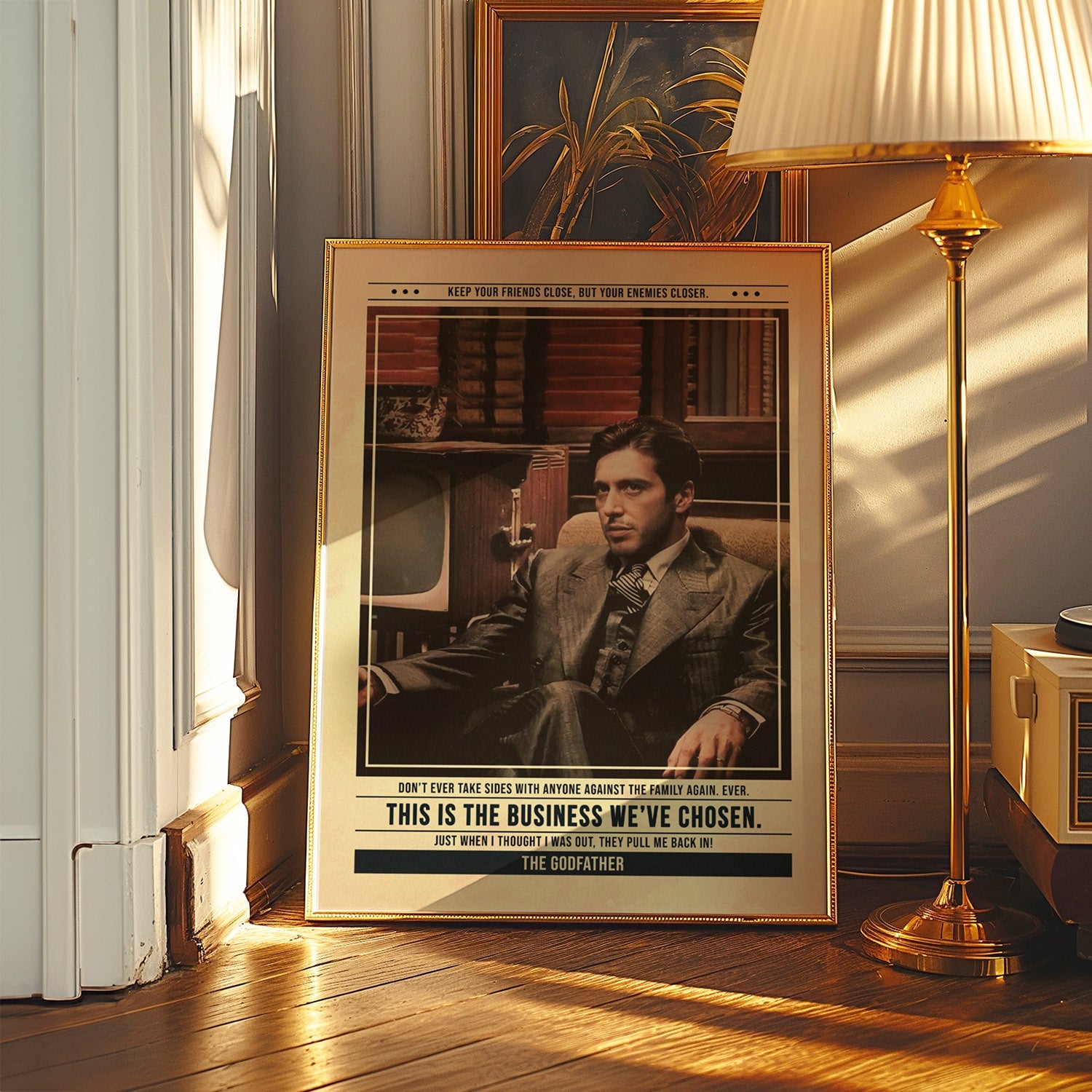 The Godfather Print I Michael Corleone