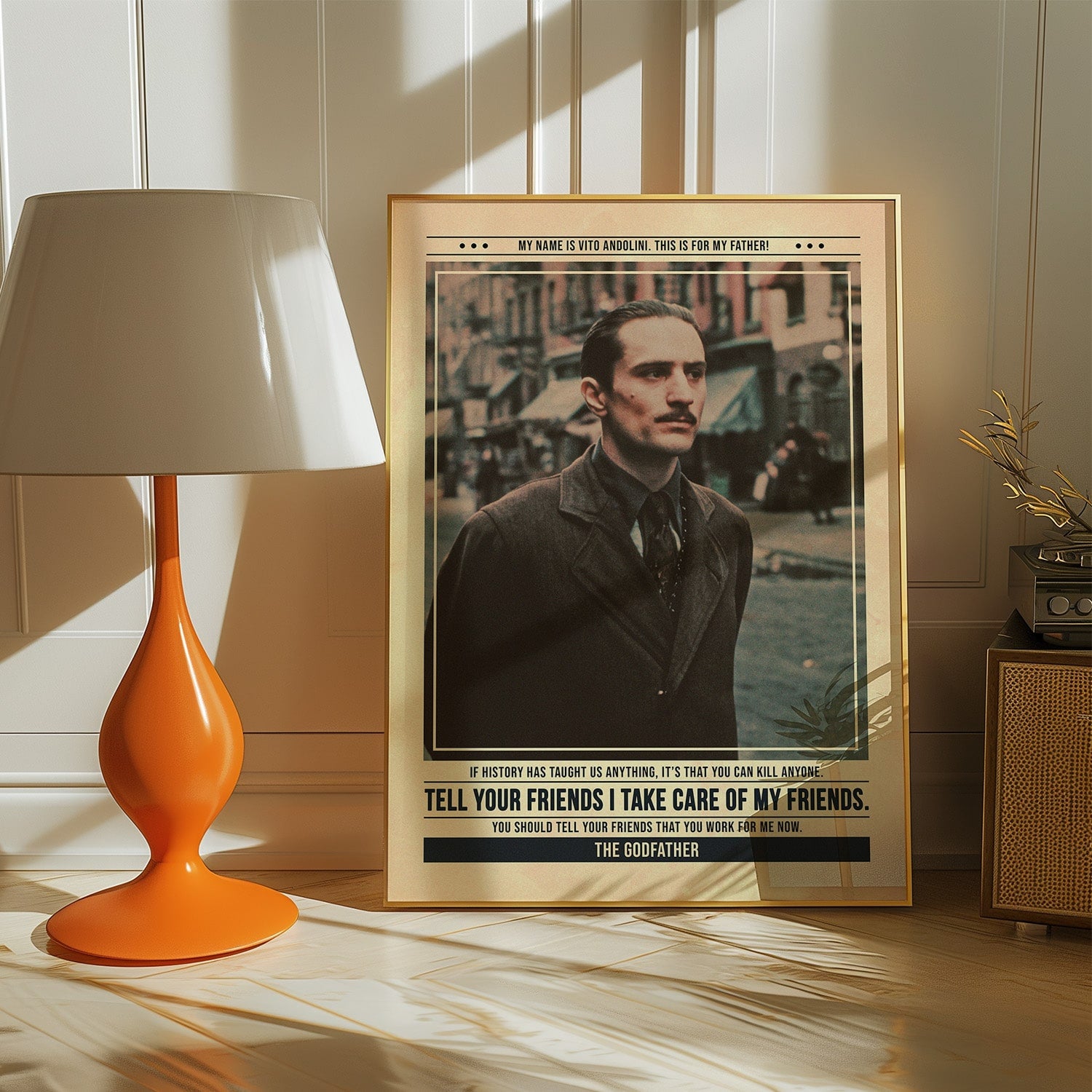 The Godfather Print I Vito Corleone