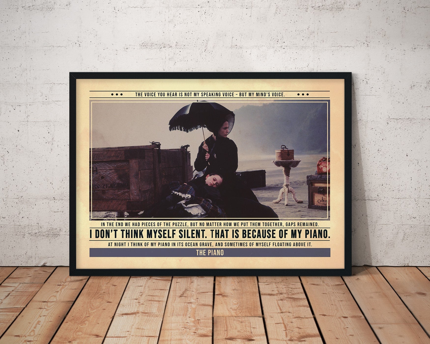 The Piano Print