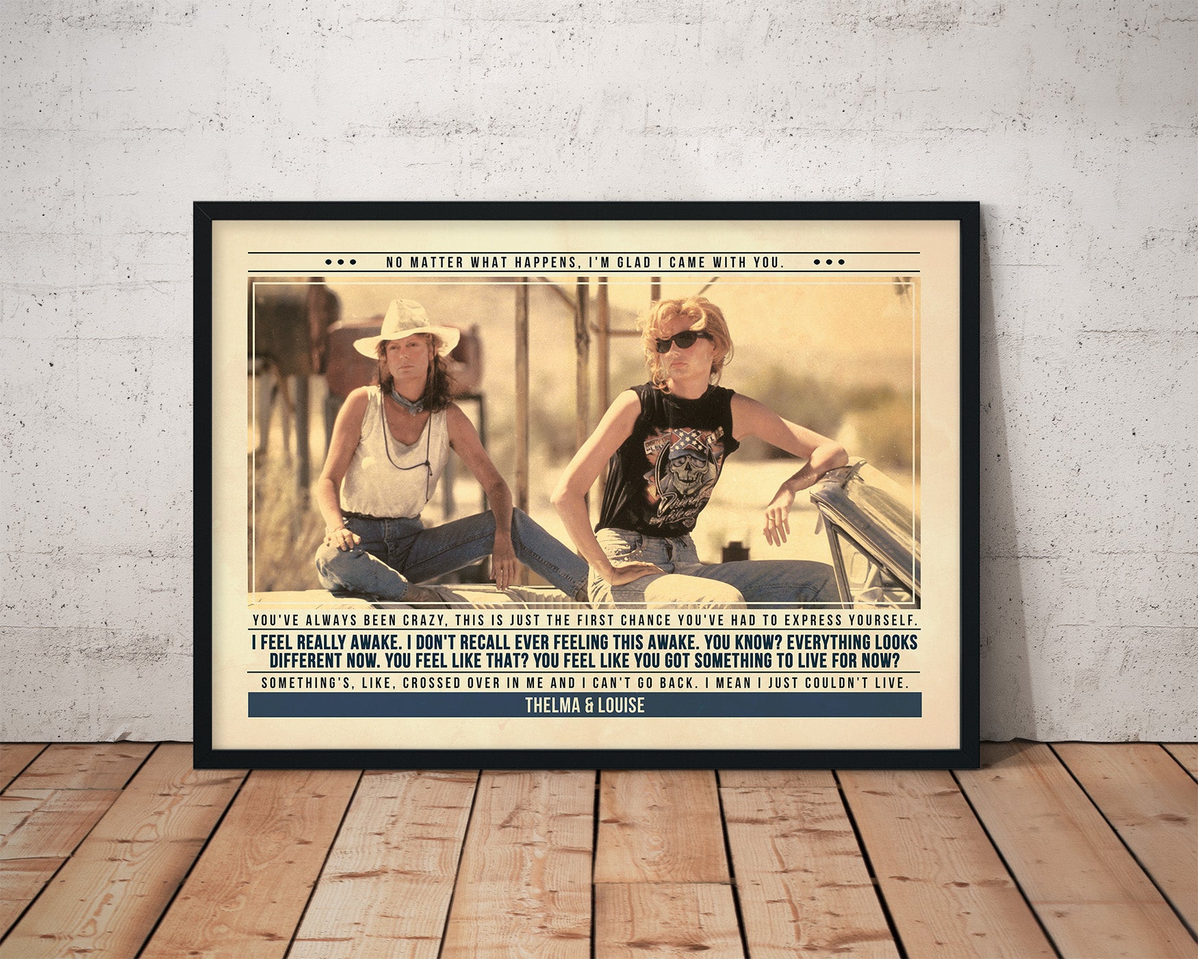 Thelma & Louise Movie Print