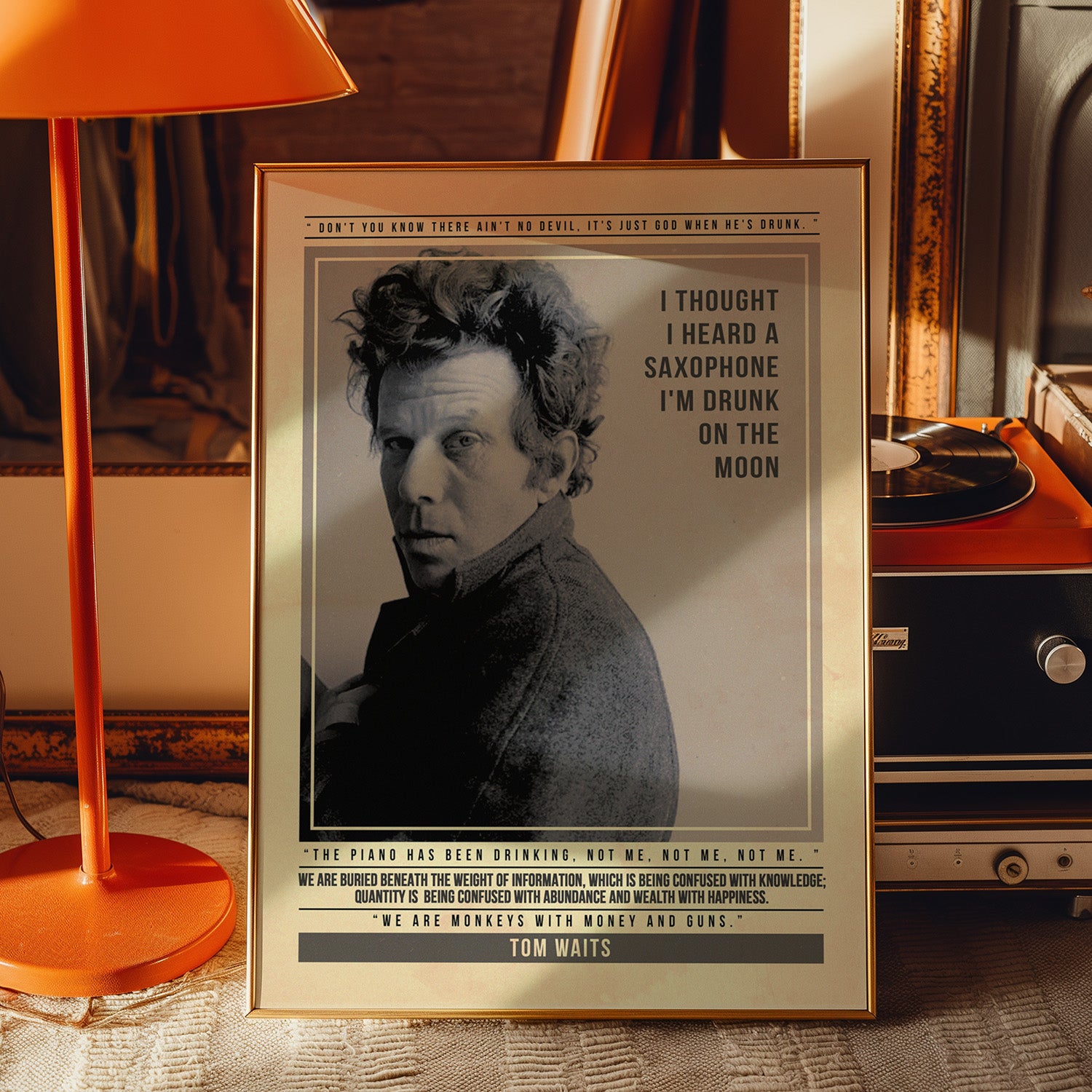 Tom Waits Print