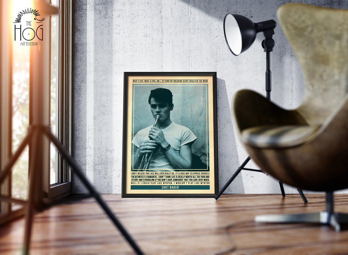 Chet Baker Print