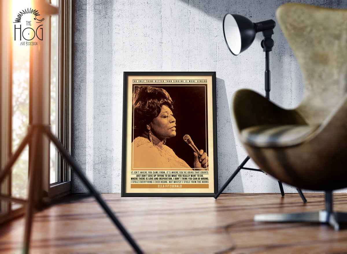 Ella Fitzgerald Print
