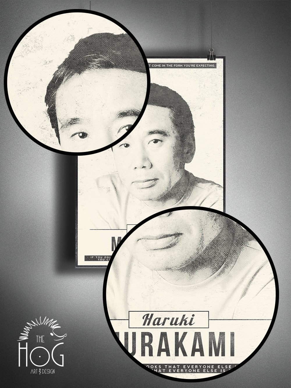 Haruki Murakami Print