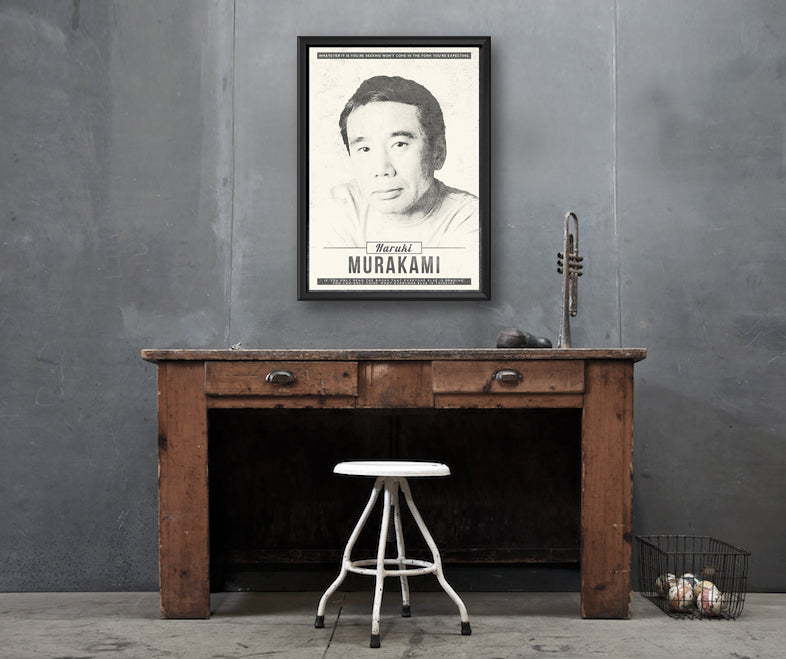 Haruki Murakami Print