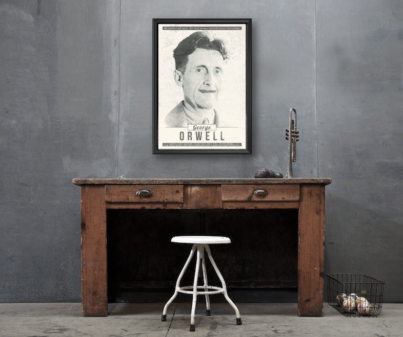 George Orwell Print