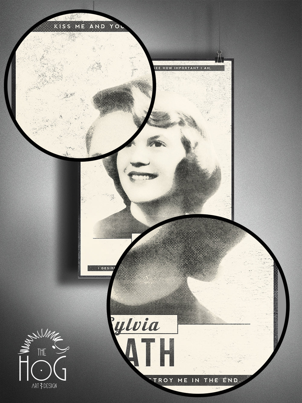 Sylvia Plath Print