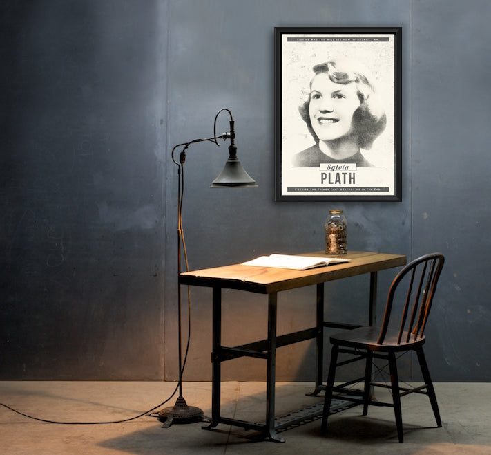 Sylvia Plath Print