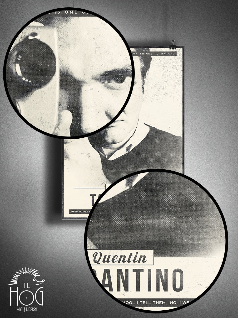 Quentin Tarantino Print