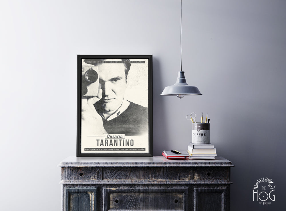 Quentin Tarantino Print
