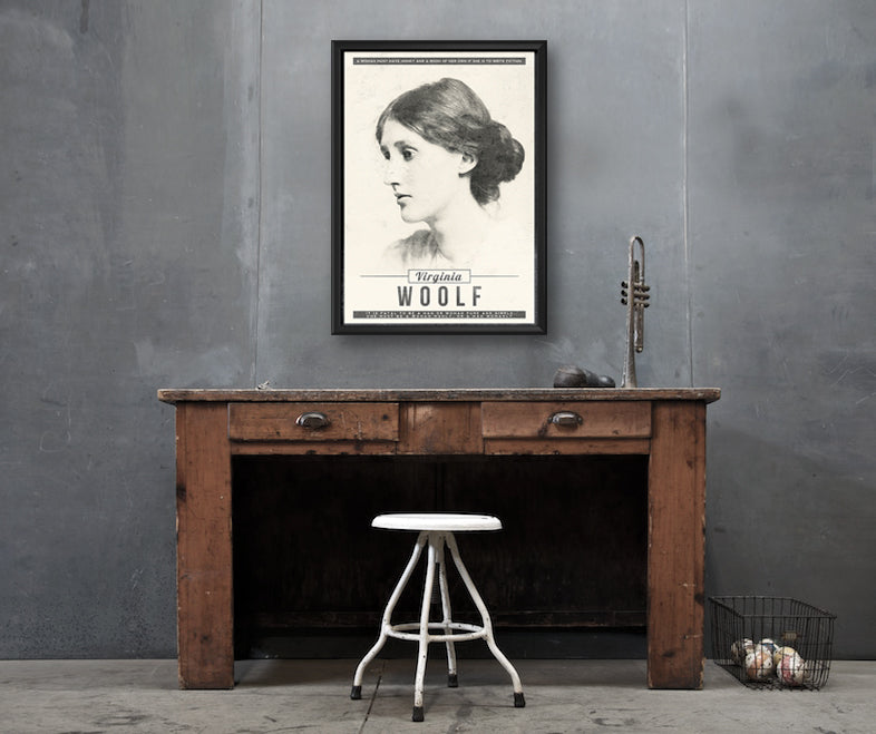 Virginia Woolf Print