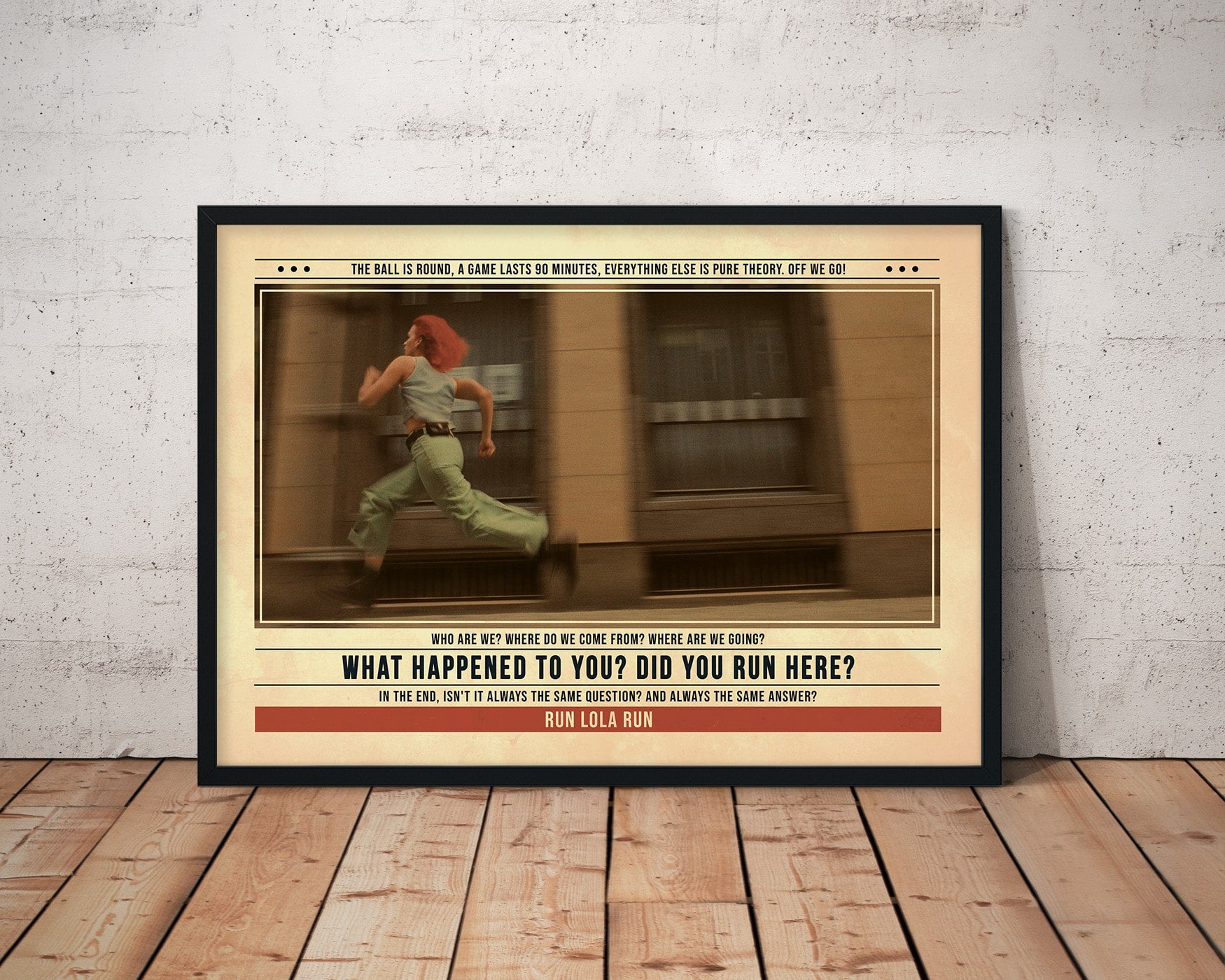 Run Lola Run Print